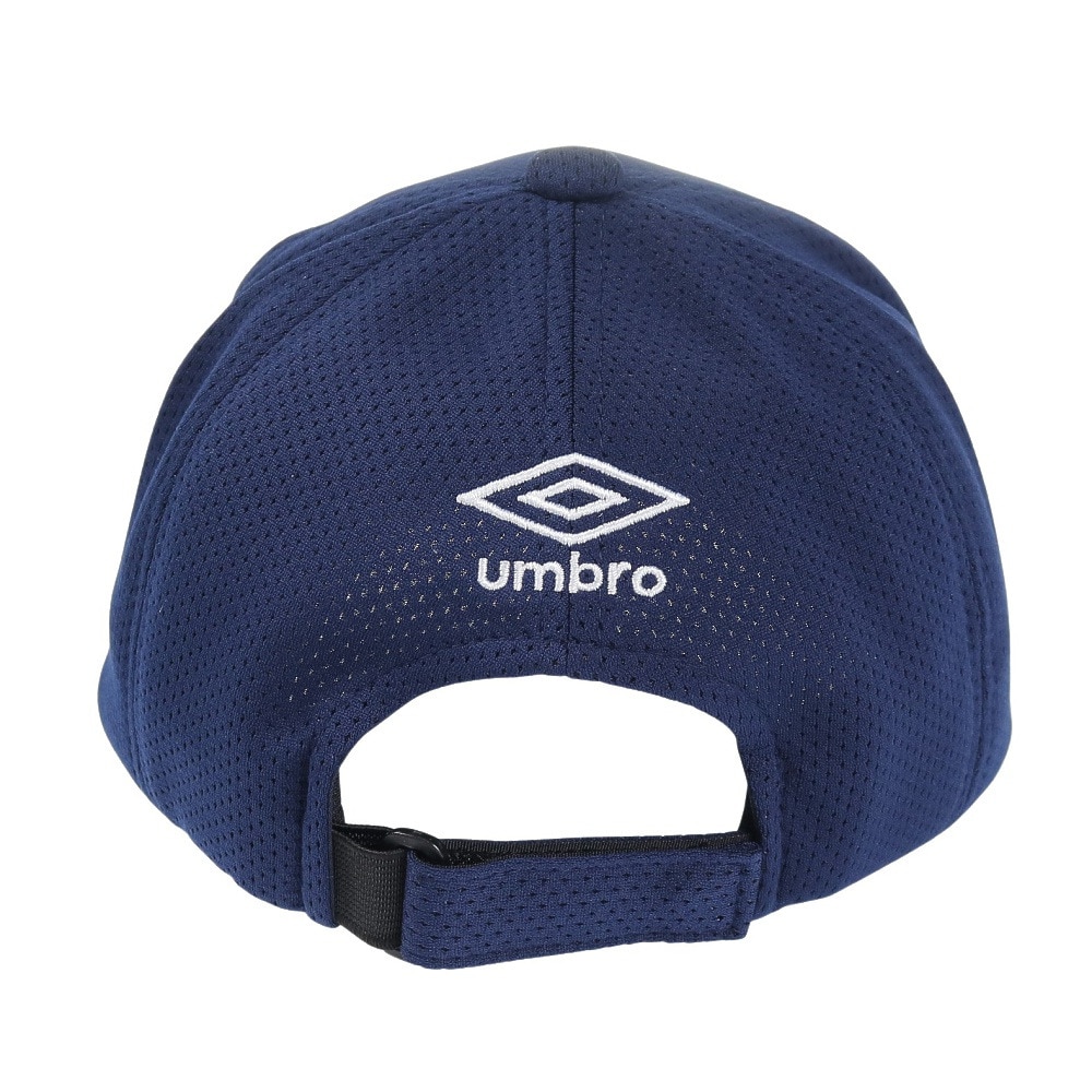 アンブロ（UMBRO）（キッズ）ジュニア用はっ水メッシュキャップ UUDVJC04 NV 熱中症対策