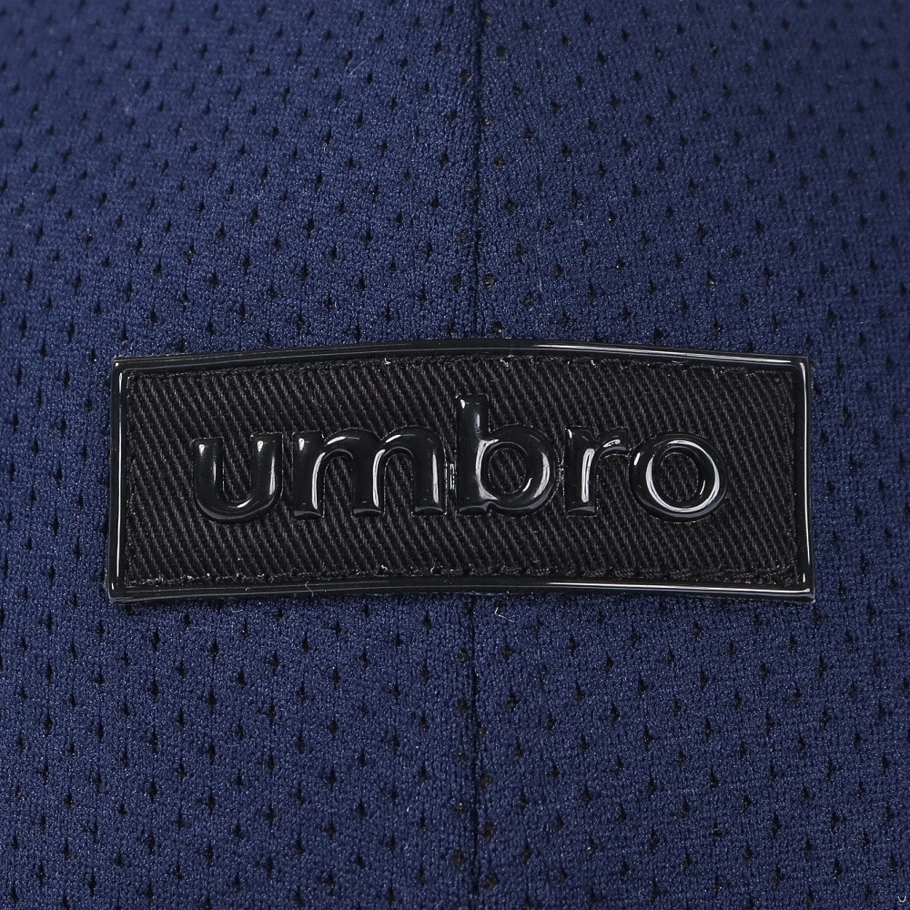 アンブロ（UMBRO）（キッズ）ジュニア用はっ水メッシュキャップ UUDVJC04 NV 熱中症対策