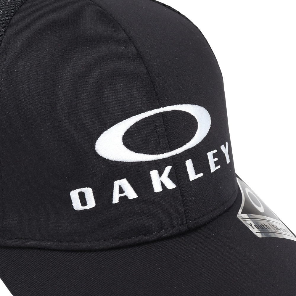 オークリー（OAKLEY）（キッズ）帽子 ユース Essential メッシュキャップ 25.0 黒 53-56cm FOS902008-02E スポーツキャップ 子供 吸汗 速乾