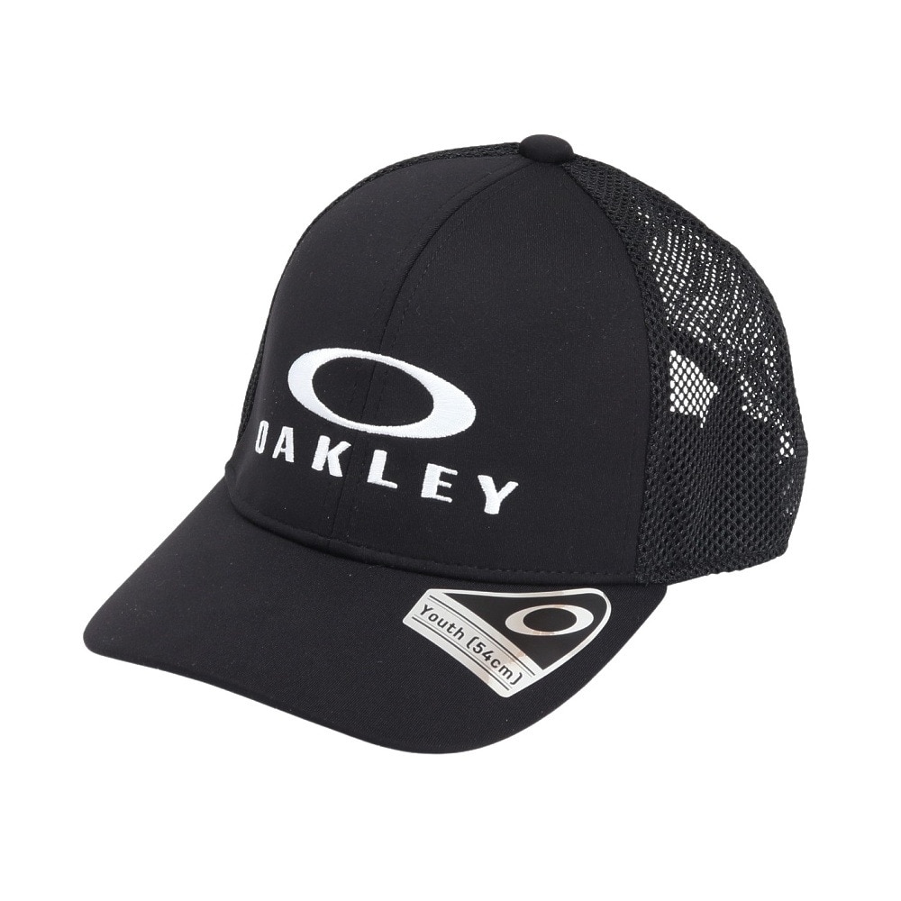 オークリー（OAKLEY）（キッズ）帽子 ユース Essential メッシュキャップ 25.0 黒 53-56cm FOS902008-02E スポーツキャップ 子供 吸汗 速乾