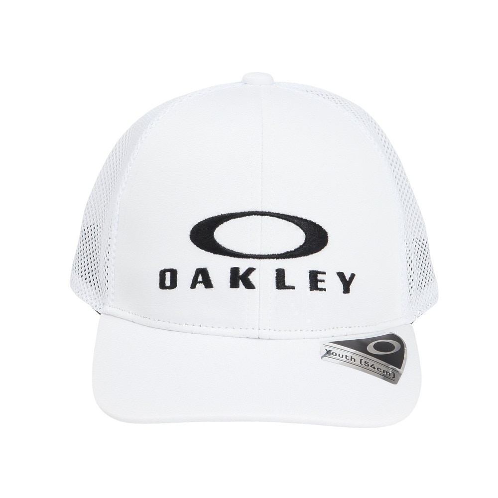 オークリー（OAKLEY）（キッズ）帽子 ユース Essential メッシュキャップ 25.0 白 53-56cm FOS902008-100 スポーツキャップ 子供 吸汗 速乾