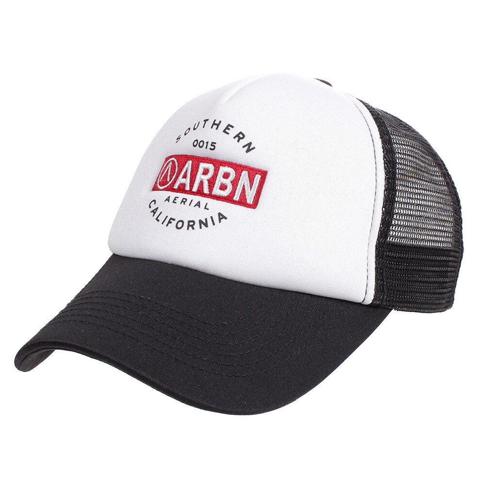  【多少の傷汚れありの為大奉仕】ジュニア サークルロゴ メッシュキャップ AB83AC1067J BK/WT