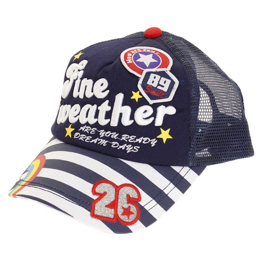  ジュニア メッシュキャップ FINE WEATHE 436-0124 FINE WEATHER