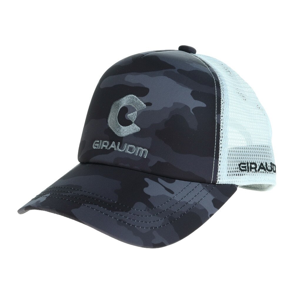  カモ柄メッシュキャップ 899GM0ST6143 BLK