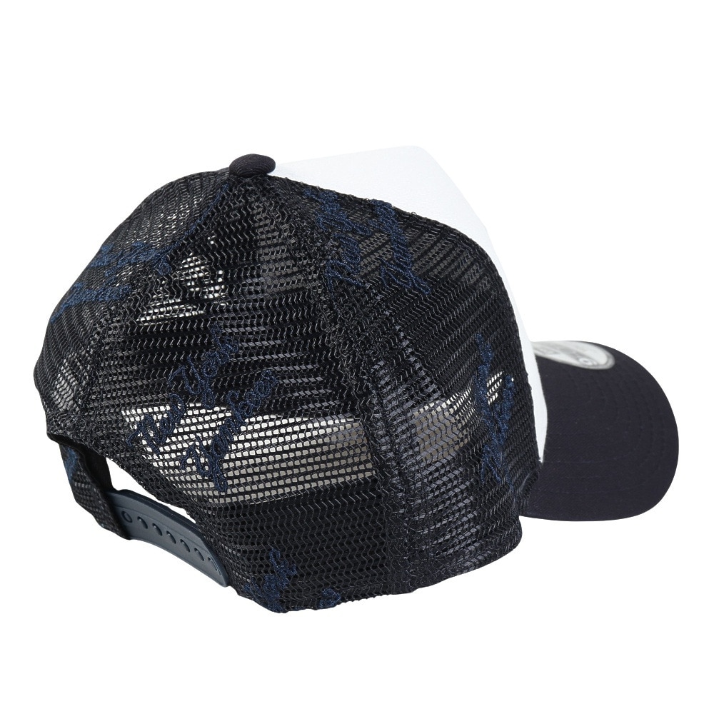 ニューエラ（NEW ERA）（キッズ）帽子 キッズ Youth 9FORTY A-Frame Mesh Embroidery ニューヨーク・ヤンキース 白 紺 52-55cm 14392018