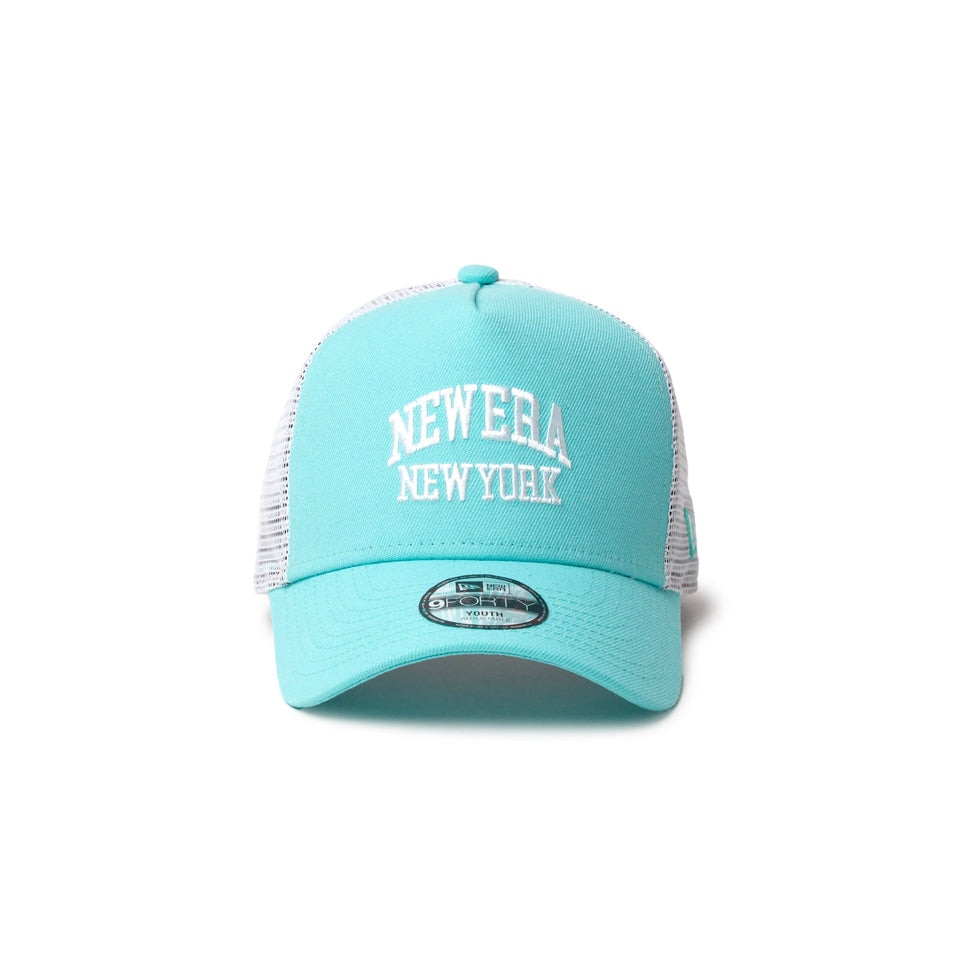 ニューエラ（NEW ERA）（キッズ）帽子 キャップ キッズ Youth 9FORTY A-Frame トラッカー College Logo 14392034