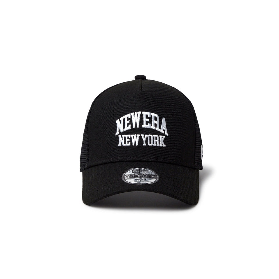 ニューエラ（NEW ERA）（キッズ）帽子 キャップ キッズ Youth 9FORTY A-Frame トラッカー College Logo 14392035
