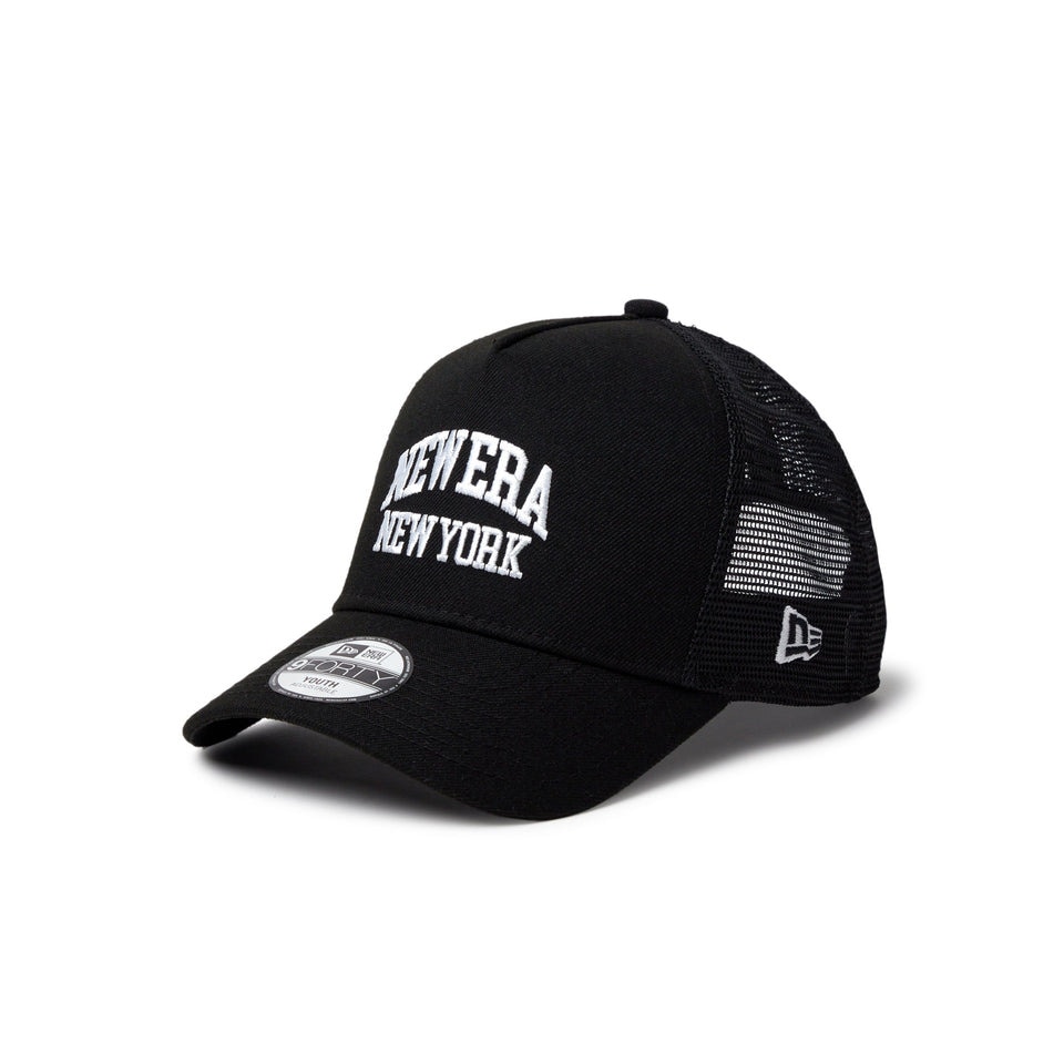 ニューエラ（NEW ERA）（キッズ）帽子 キャップ キッズ Youth 9FORTY A-Frame トラッカー College Logo 14392035