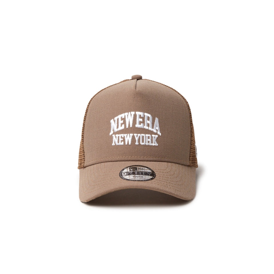 ニューエラ（NEW ERA）（キッズ）帽子 キャップ キッズ Youth 9FORTY A-Frame トラッカー College Logo 14392036