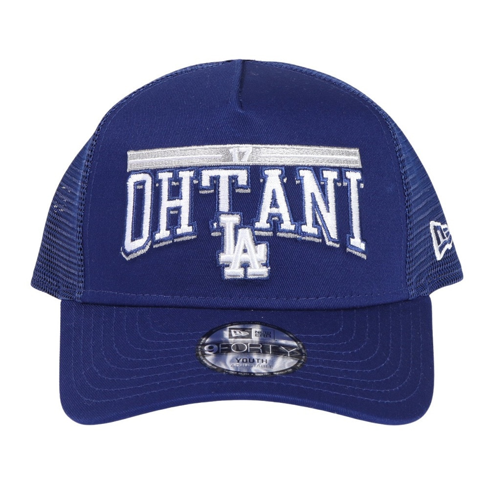 ニューエラ（NEW ERA）（キッズ）ジュニア キャップ 9FORTY A-Frame トラッカー MLB Player Name&Number ロサンゼルス・ドジャース 大谷翔平 14523088