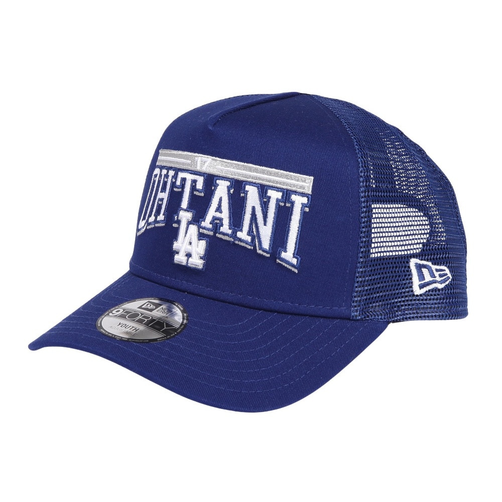 ニューエラ（NEW ERA）（キッズ）ジュニア キャップ 9FORTY A-Frame トラッカー MLB Player Name&Number ロサンゼルス・ドジャース 大谷翔平 14523088