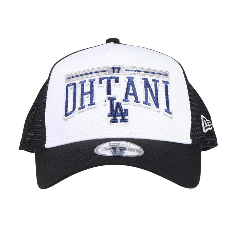 ニューエラ（NEW ERA）（キッズ）ジュニア キャップ 9FORTY A-Frame トラッカー MLB Player Name&Number ロサンゼルス・ドジャース 大谷翔平 14523089