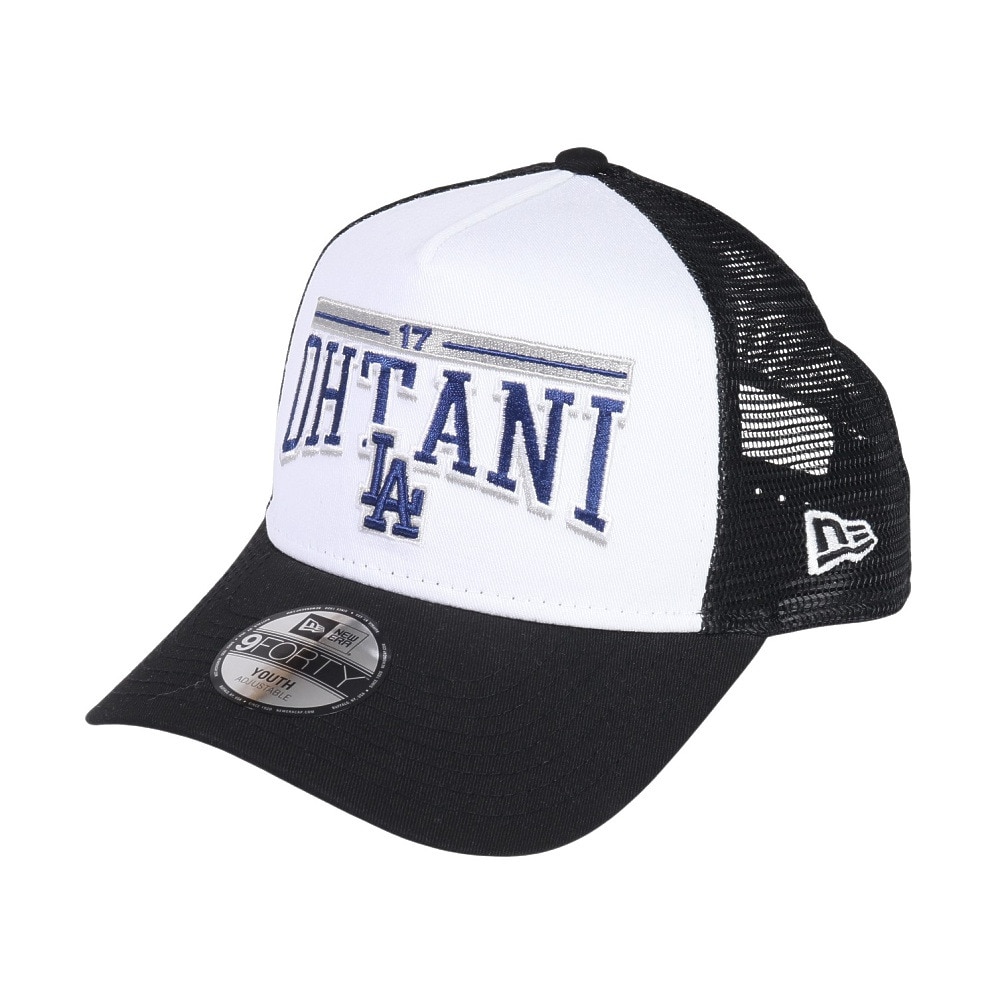 ニューエラ（NEW ERA）（キッズ）ジュニア キャップ 9FORTY A-Frame トラッカー MLB Player Name&Number ロサンゼルス・ドジャース 大谷翔平 14523089