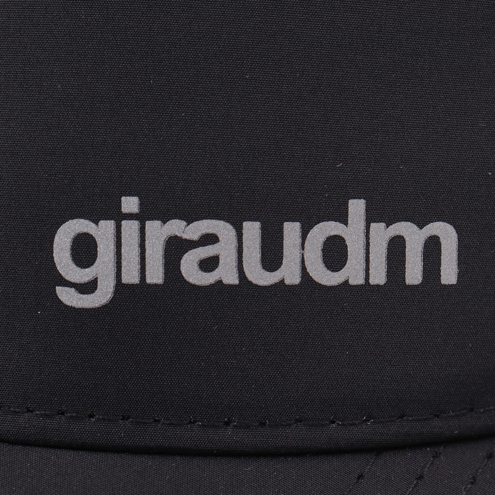 ジローム（GIRAUDM）（キッズ）帽子 ジュニア レーザーカット メッシュキャップ 黒 CP5S0009-WA899-GRST BLK 吸汗速乾 リフレクター 接触冷感 通気性