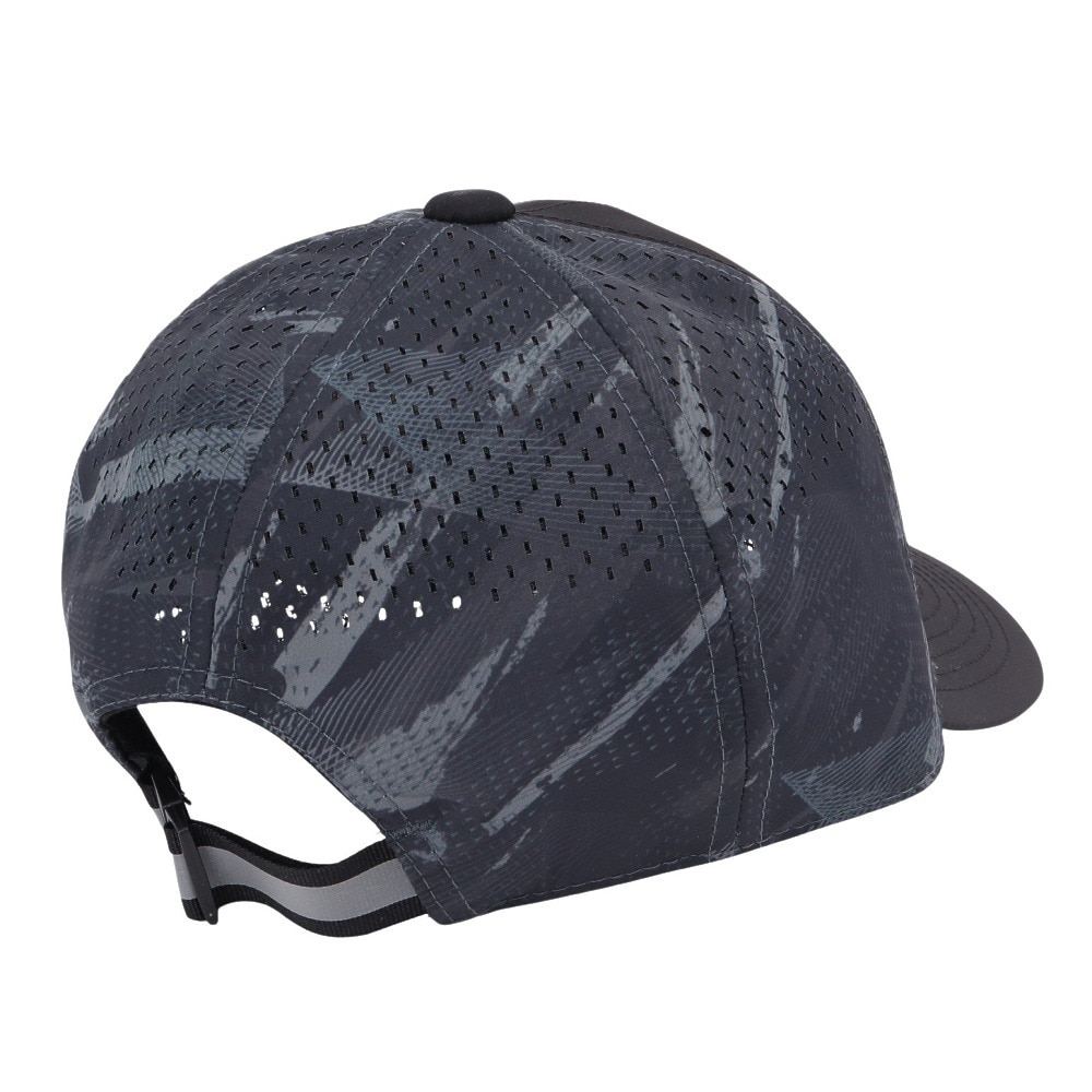 ジローム（GIRAUDM）（キッズ）帽子 ジュニア レーザーカット メッシュキャップ 黒 CP5S0009-WA899-GRST BLK 吸汗速乾 リフレクター 接触冷感 通気性