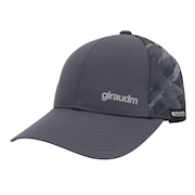 (キッズ)帽子 ジュニア レーザーカット メッシュキャップ CP5S0009-WA899-GRST 吸汗速乾 リフレクター 接触冷感 通気性
