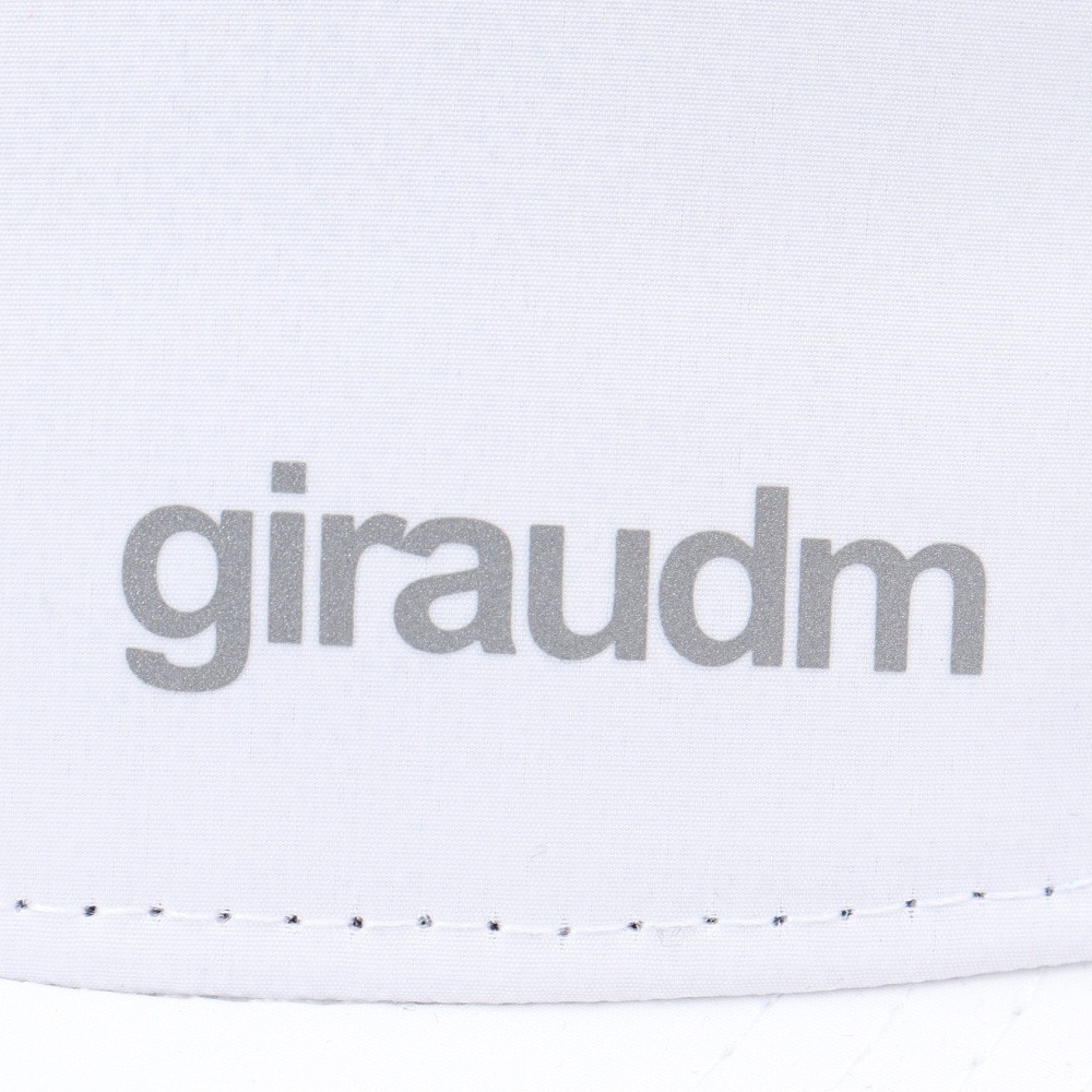 ジローム（GIRAUDM）（キッズ）帽子 ジュニア レーザーカット メッシュキャップ 白 CP5S0009-WA899-GRST WHT 吸汗速乾 リフレクター 接触冷感 通気性