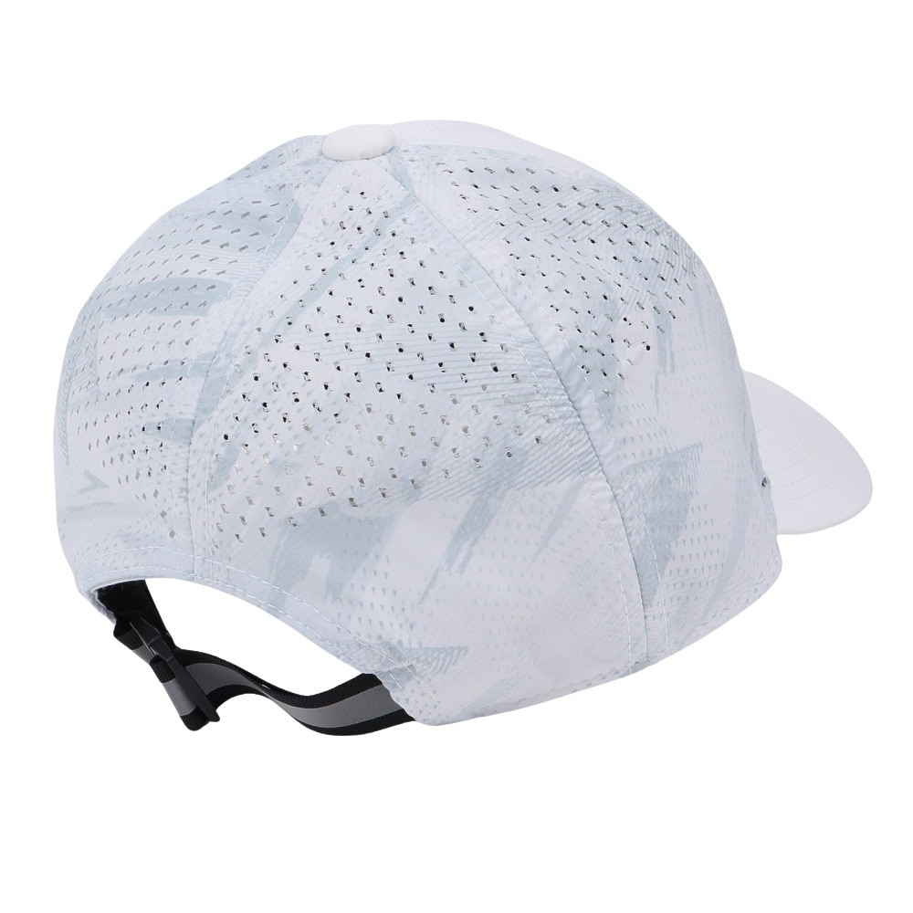 ジローム（GIRAUDM）（キッズ）帽子 ジュニア レーザーカット メッシュキャップ 白 CP5S0009-WA899-GRST WHT 吸汗速乾 リフレクター 接触冷感 通気性