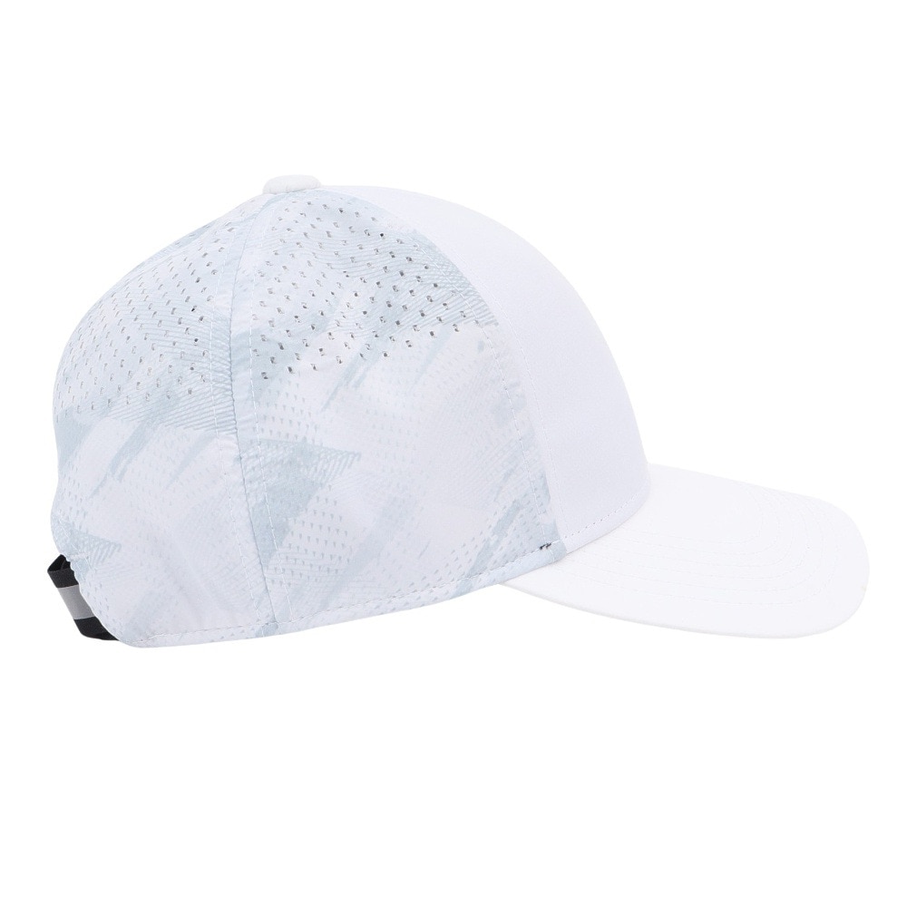 ジローム（GIRAUDM）（キッズ）帽子 ジュニア レーザーカット メッシュキャップ 白 CP5S0009-WA899-GRST WHT 吸汗速乾 リフレクター 接触冷感 通気性