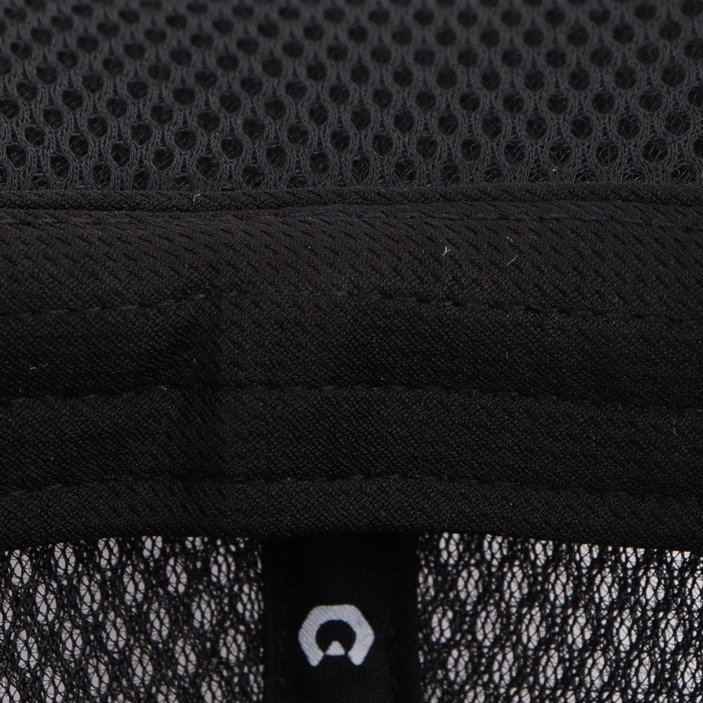ジローム（GIRAUDM）（キッズ）帽子 ジュニア ダブルラッセル キャップ CP5S0010-WA899-GRST BLK 吸汗速乾 リフレクター 接触冷感 通気性 シンプル カジュアル
