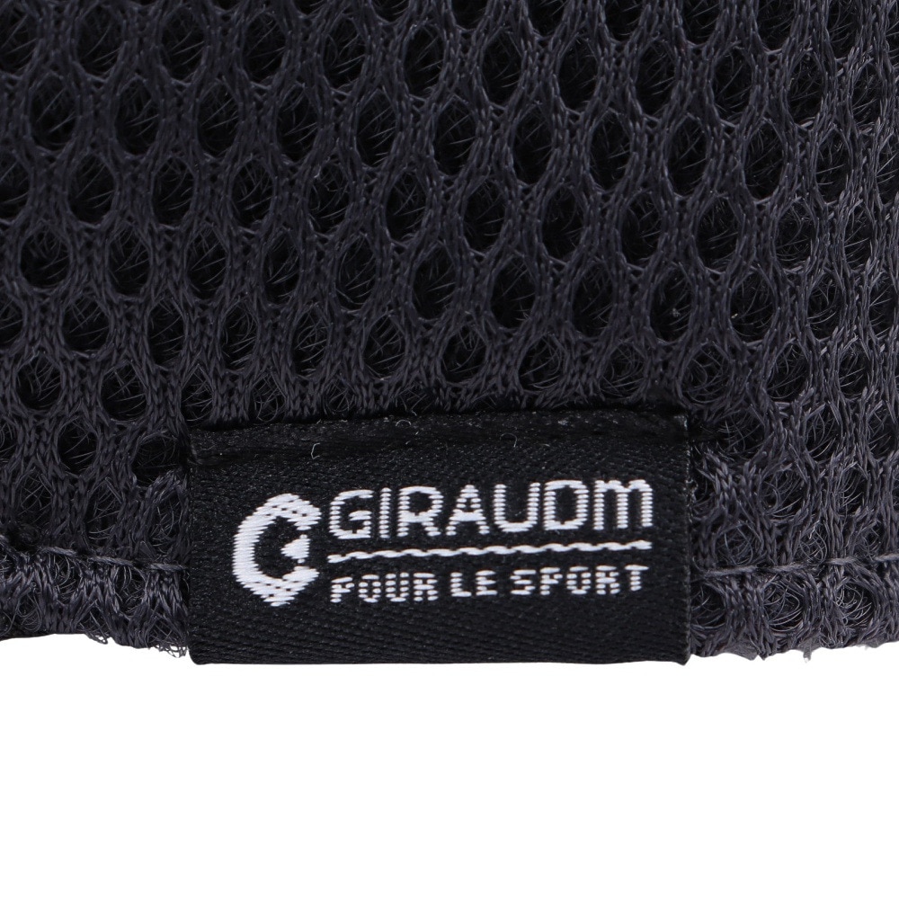 ジローム（GIRAUDM）（キッズ）帽子 ジュニア ダブルラッセル キャップ CP5S0010-WA899-GRST CGRY 吸汗速乾 リフレクター 接触冷感 通気性 シンプル