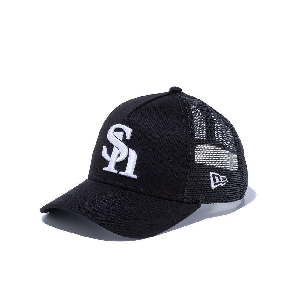 ニューエラ（NEW ERA）（キッズ）帽子 キャップ キッズ Youth 9FORTY A-Frame トラッカー 福岡ソフトバンクホークス 14524501