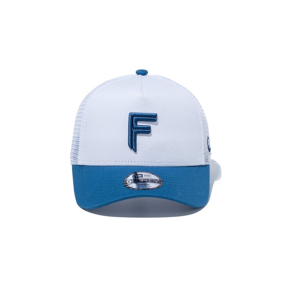 ニューエラ（NEW ERA）（キッズ）帽子 キャップ キッズ Youth 9FORTY A-Frame トラッカー 北海道日本ハムファイターズ 14524504