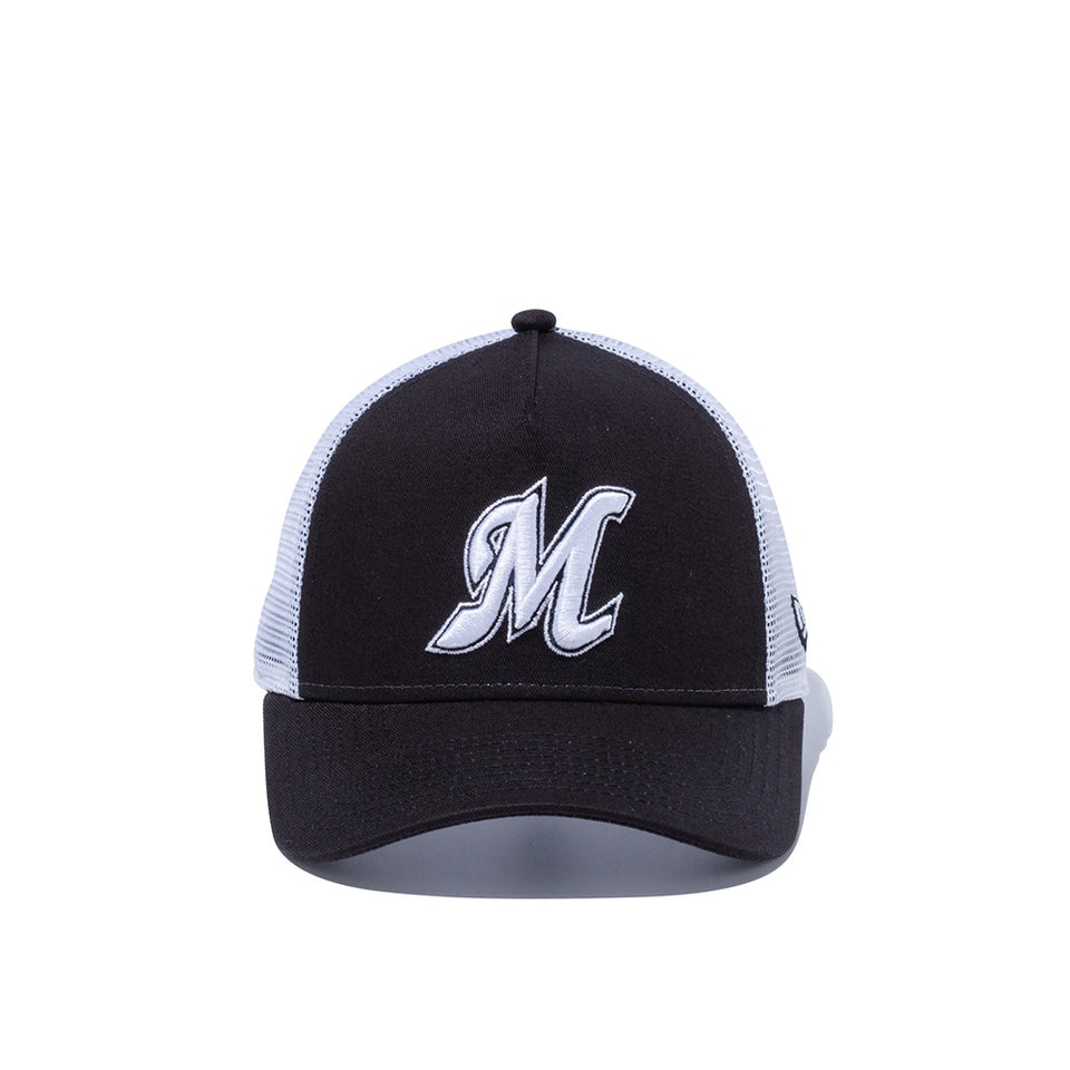 ニューエラ（NEW ERA）（キッズ）帽子 キャップ キッズ Youth 9FORTY A-Frame トラッカー 千葉ロッテマリーンズ 14524507
