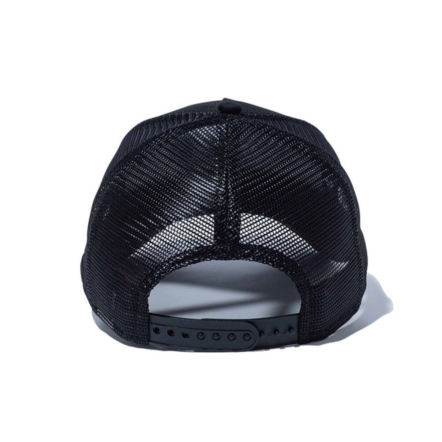 ニューエラ（NEW ERA）（キッズ）メッシュキャップ キッズ Youth 9FORTY A-Frame トラッカー クラシックロゴ 黒 52-55cm 14524511 キャップ 帽子 子供用 