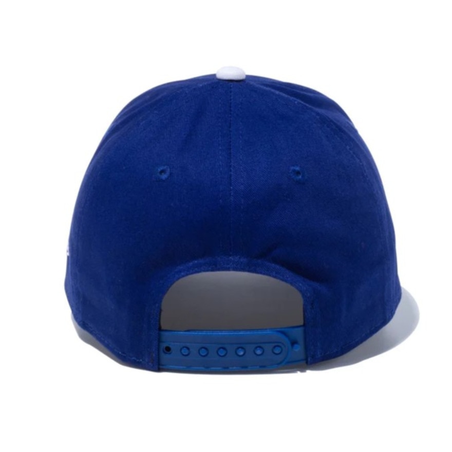ニューエラ（NEW ERA）（キッズ）ユース キャップ 9FORTY ロサンゼルス・ドジャース ダークロイヤル×ホワイト 14524517 青 52-55.8cm