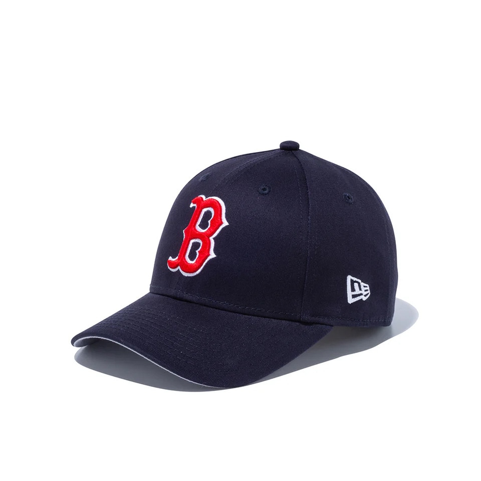 ニューエラ（NEW ERA）（キッズ）帽子 Youth 9FORTY ボストン・レッドソックス キャップ 紺 52-55.8cm 14524518 6-15歳 子供 ベースボールキャップ