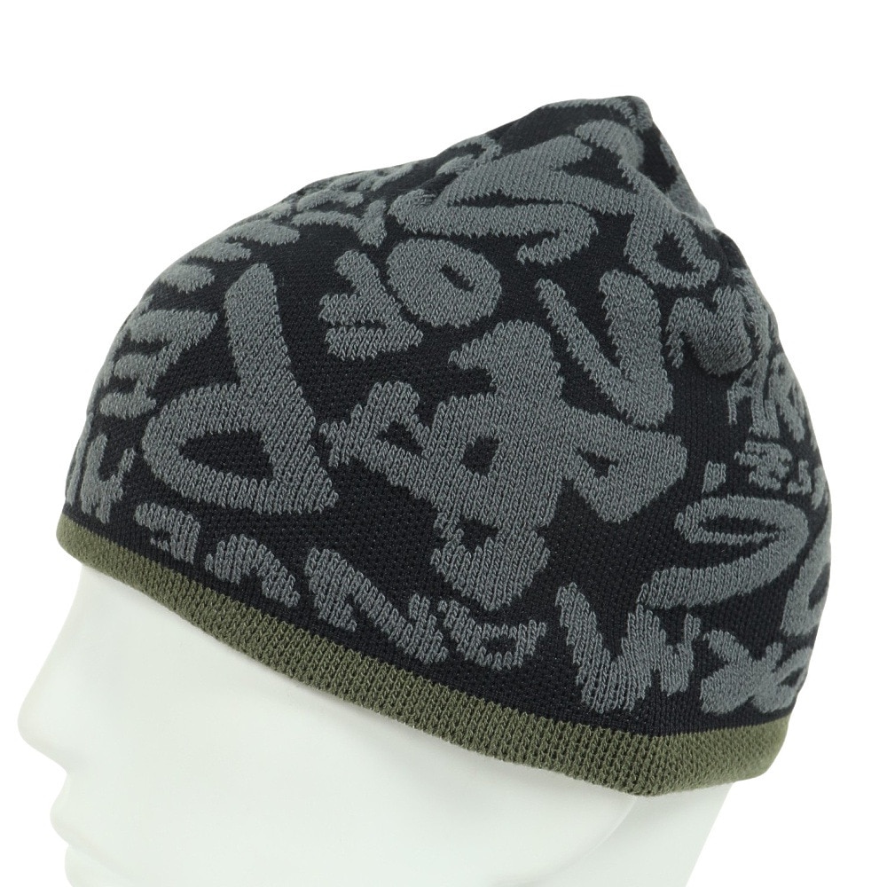 アンダーアーマー（UNDER ARMOUR）（キッズ）ジュニア ニット帽 リバーシブル ハーフタイム ビーニー 1379999 390 子供 45cm 緑