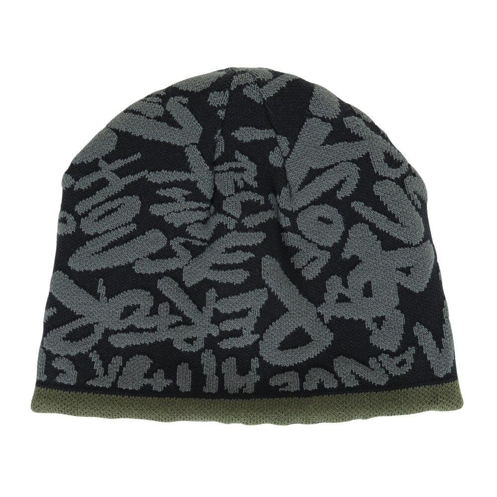 アンダーアーマー（UNDER ARMOUR）（キッズ）ジュニア ニット帽 リバーシブル ハーフタイム ビーニー 1379999 390 子供 45cm 緑