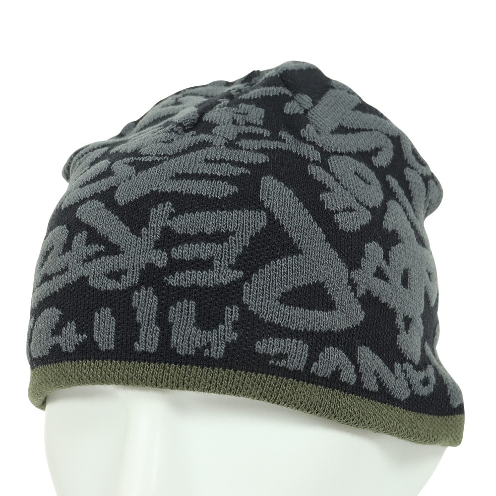 アンダーアーマー（UNDER ARMOUR）（キッズ）ジュニア ニット帽 リバーシブル ハーフタイム ビーニー 1379999 390 子供 45cm 緑