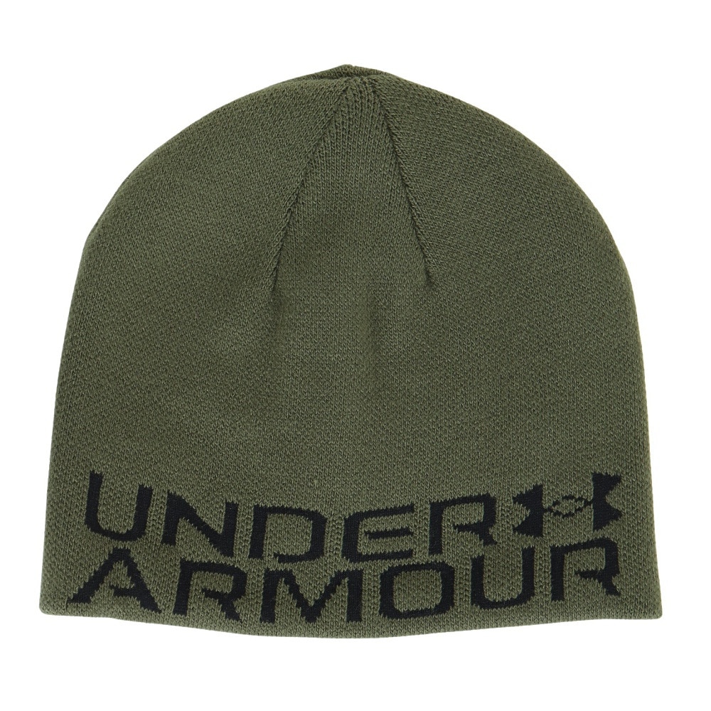 アンダーアーマー（UNDER ARMOUR）（キッズ）ジュニア ニット帽 リバーシブル ハーフタイム ビーニー 1379999 390