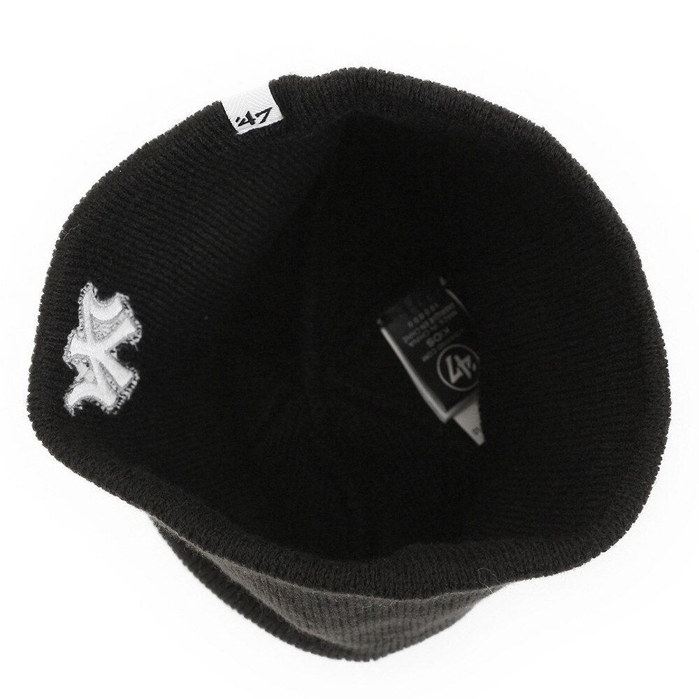 ヤンキース ビーニー ニット帽 B-BIN17ACE-BK