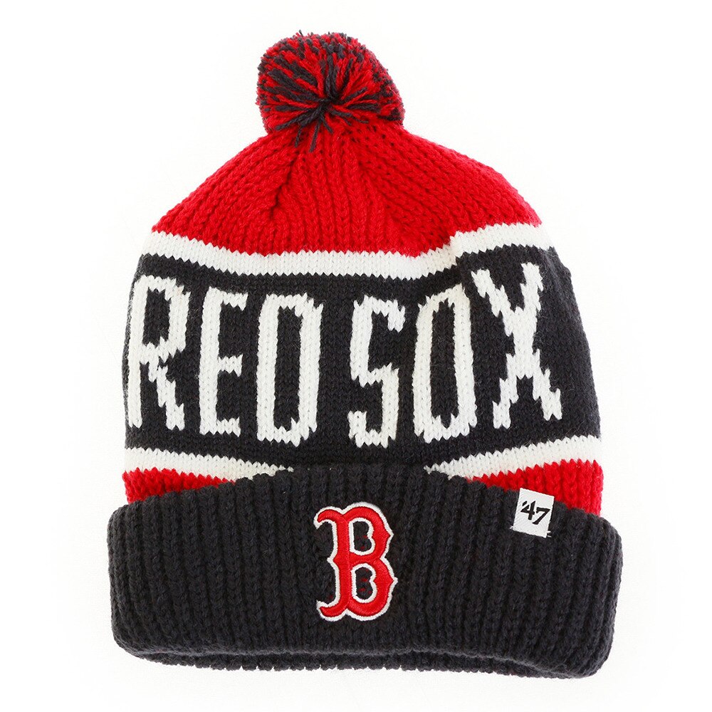 【多少の傷汚れありの為大奉仕】Red Sox ニットキャップ B-CGLY02ACE-RD