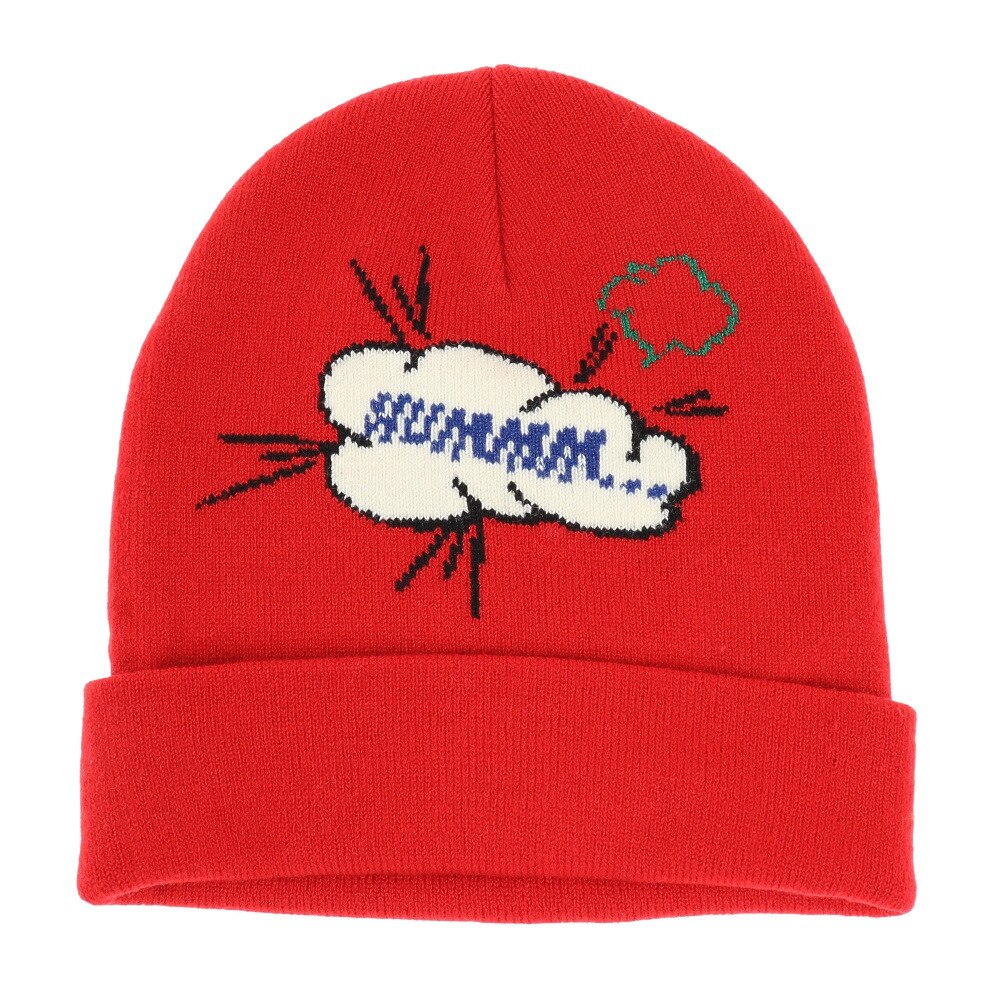  ジュニア AMERICAN POPソフトニット帽 18  GF-8298 RED