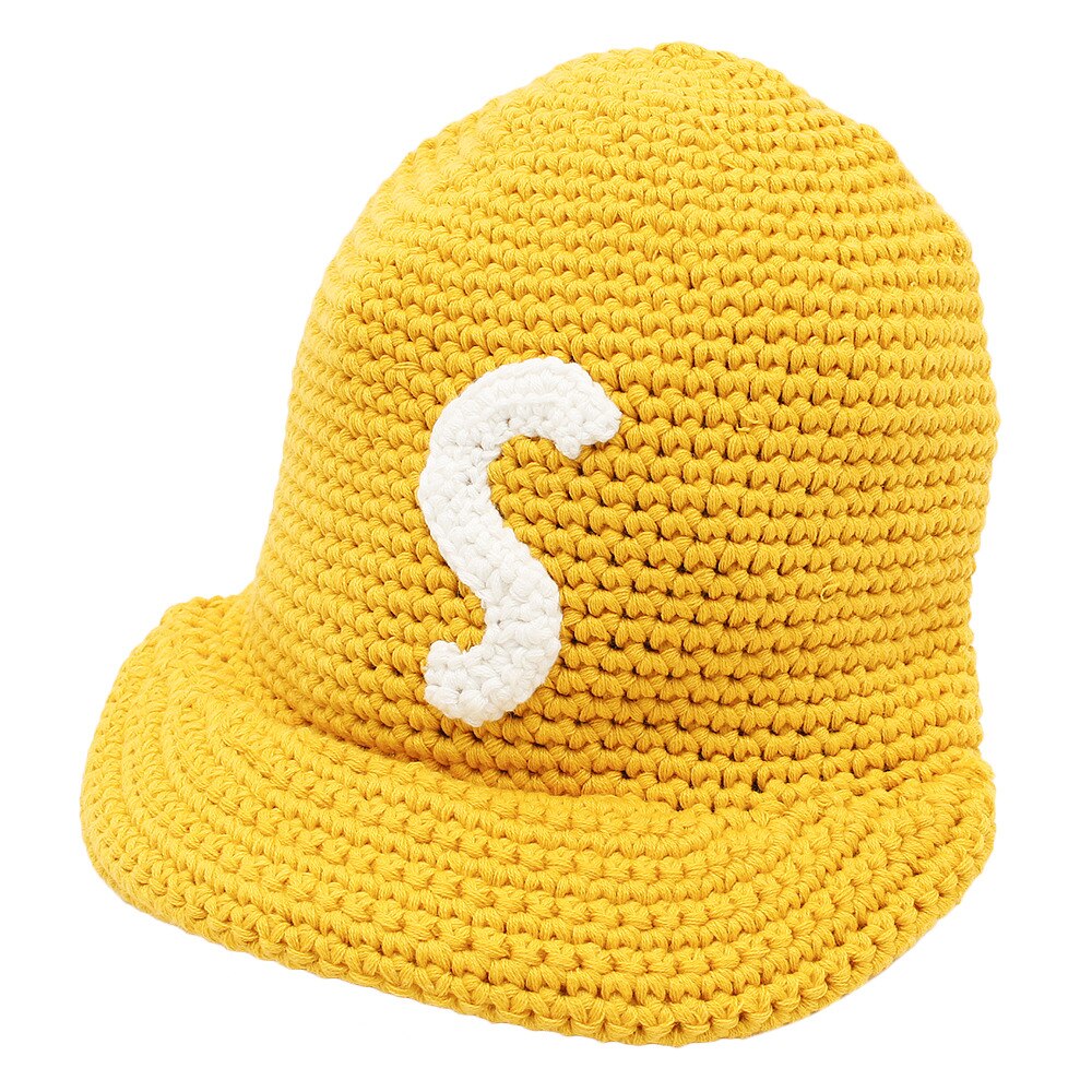  ジュニア Logo ニットキャップ GF-8271 YELLOW