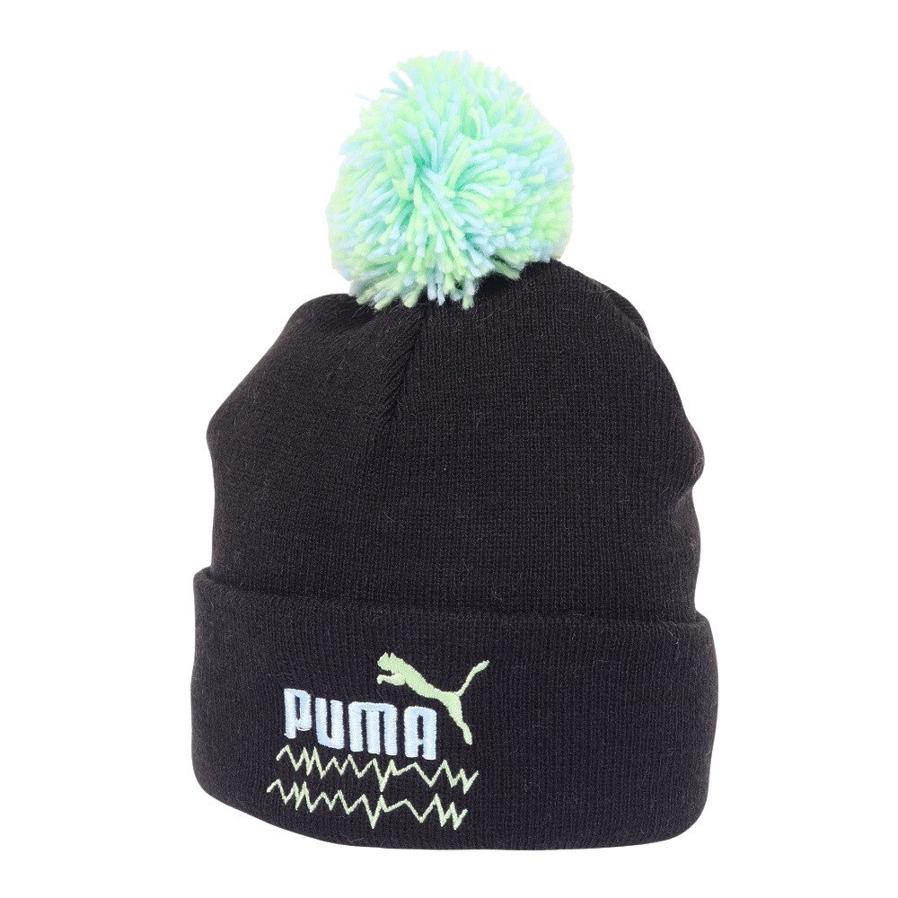 プーマ（PUMA）（キッズ）ジュニア ニット帽 ミックスマッチ ポムポム ビーニー 02479801