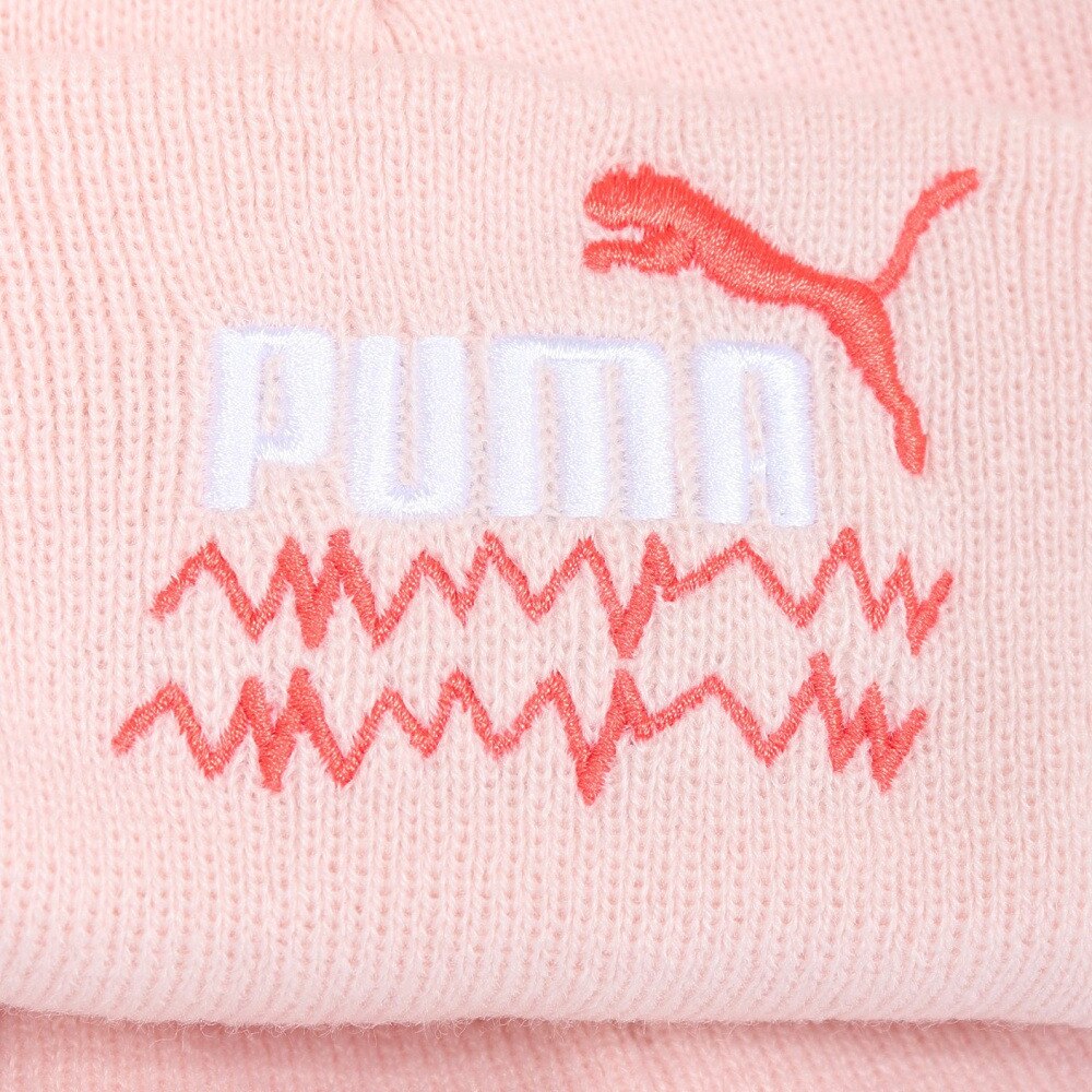 プーマ（PUMA）（キッズ）ジュニア ニット帽 ミックスマッチ ポムポム ビーニー 02479802