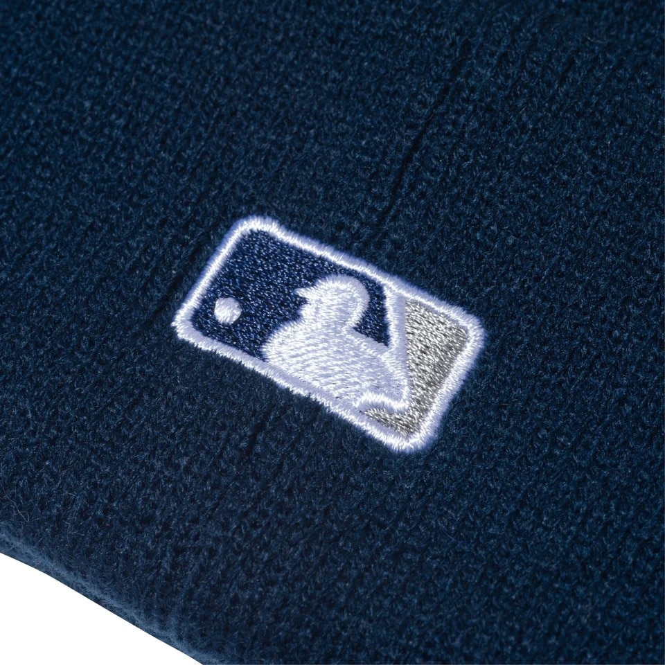 ニューエラ（NEW ERA）（キッズ）キッズ ニット帽 ベーシック カフニット MLB Team Logo ニューヨーク・ヤンキース 13762883 子供 紺