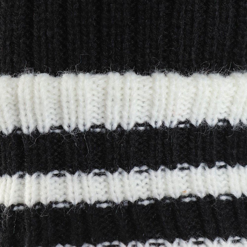 ヤックパック（YAK PAK）（キッズ）ニット帽 ジュニア イヤーカバーニットキャップ YAK-PAK-23F004 BLK 黒