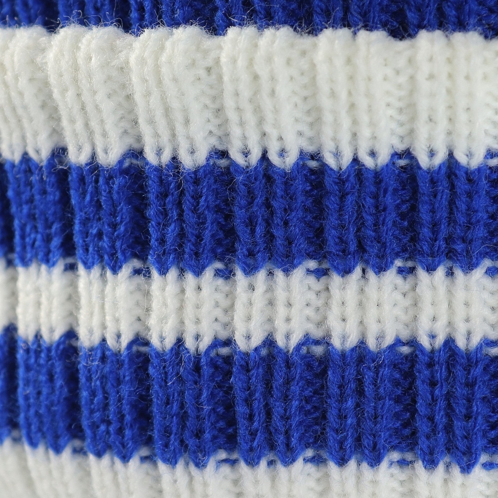 ヤックパック（YAK PAK）（キッズ）ニット帽 ジュニア イヤーカバーニットキャップ YAK-PAK-23F004 BLU 子供 フリーサイズ 耳当て付き 紐付き 青
