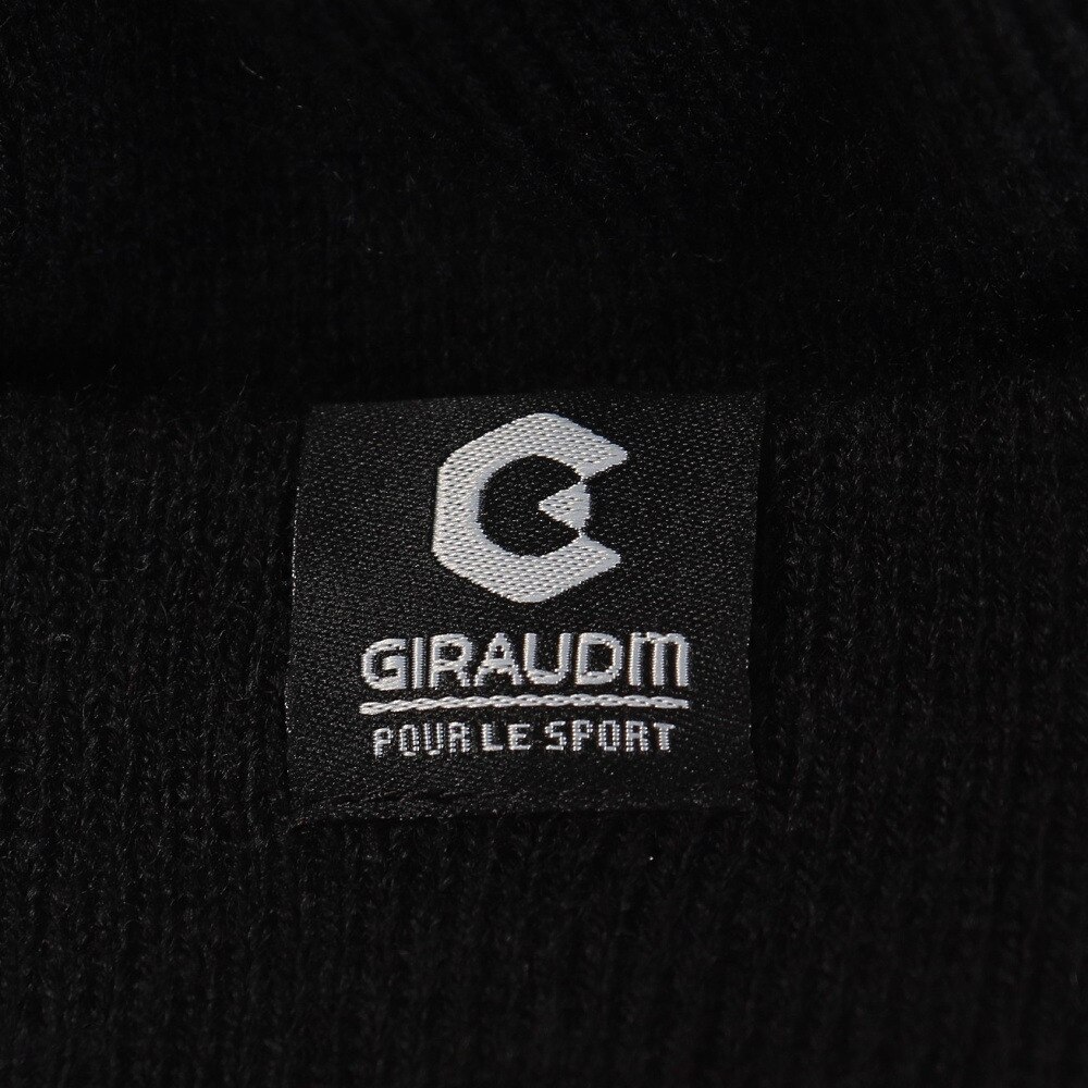 ジローム（GIRAUDM）（キッズ）ジュニア ニット帽 ベーシックカフワッチ CP3F0016-WA899-GRST BLK