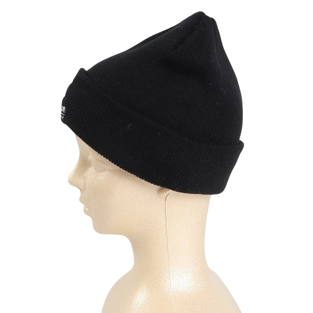 ジローム（GIRAUDM）（キッズ）ジュニア ニット帽 刺しゅうカフワッチ CP3F0017-WA899-GRST BLK 子供 フリーサイズ 黒