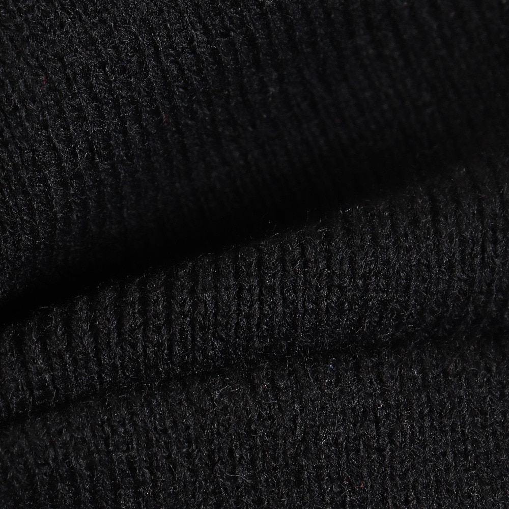 ジローム（GIRAUDM）（キッズ）ジュニア ニット帽 刺しゅうカフワッチ CP3F0017-WA899-GRST BLK 子供 フリーサイズ 黒