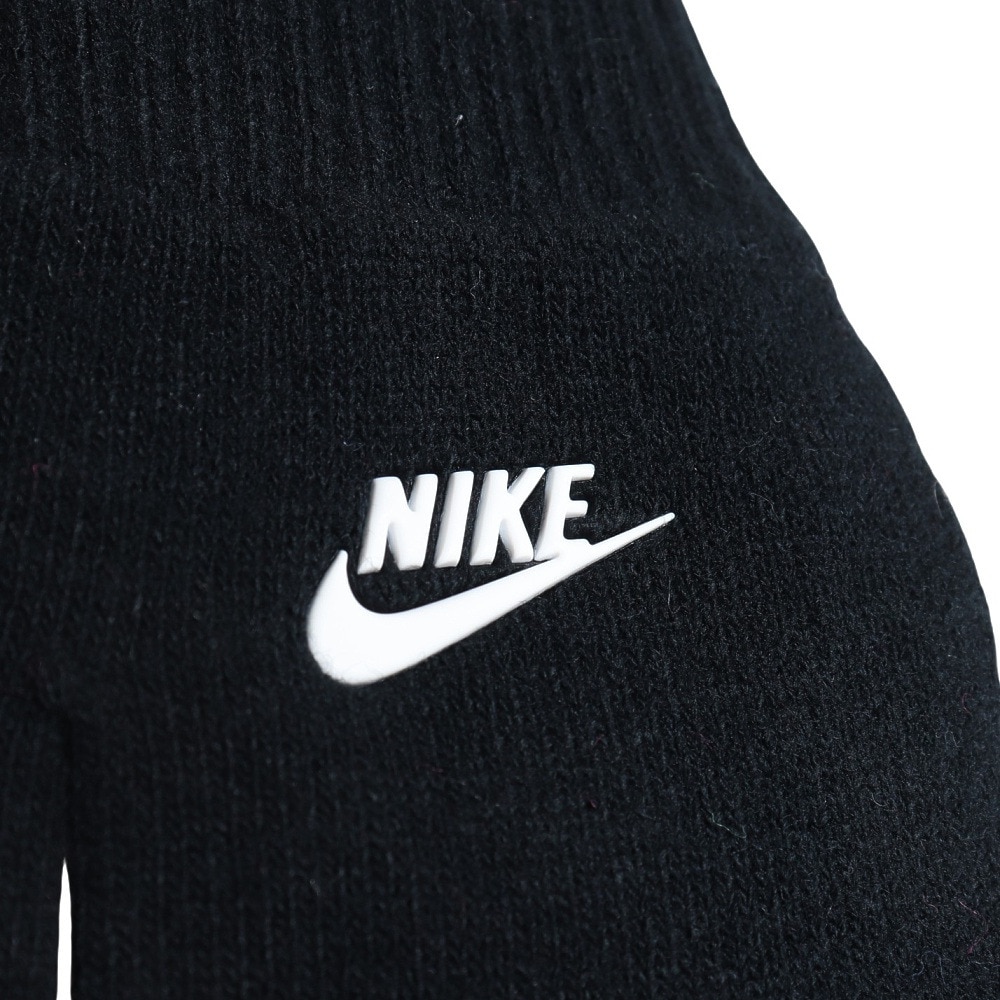 ナイキ（NIKE）（キッズ）ニット帽 NAN ピークビーニー&グローブ ニットビーニー手袋セット 8A3062-023 防寒