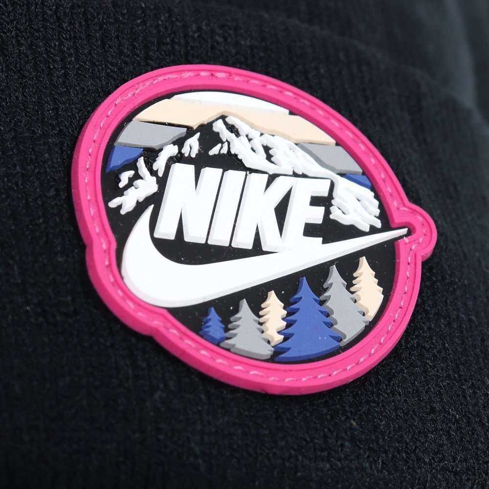 ナイキ（NIKE）（キッズ）ニット帽 NAN ピークビーニー&グローブ ニットビーニー手袋セット 8A3062-023 防寒