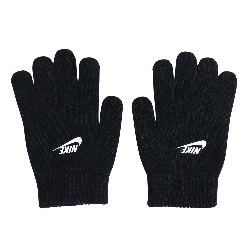 ナイキ（NIKE）（キッズ）ニット帽 NAN ピークビーニー&グローブ ニットビーニー手袋セット 8A3062-023 防寒